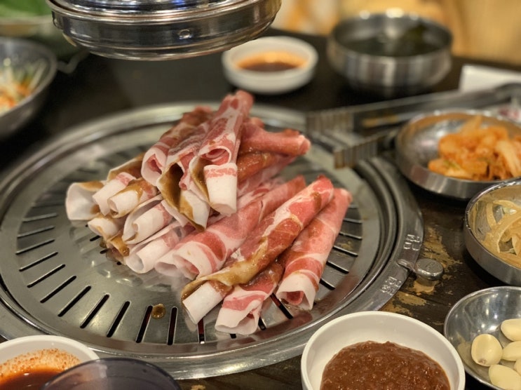  [노원역고기집/노원역맛집]새마을식당 노원점 연탄불고기 간장맛.