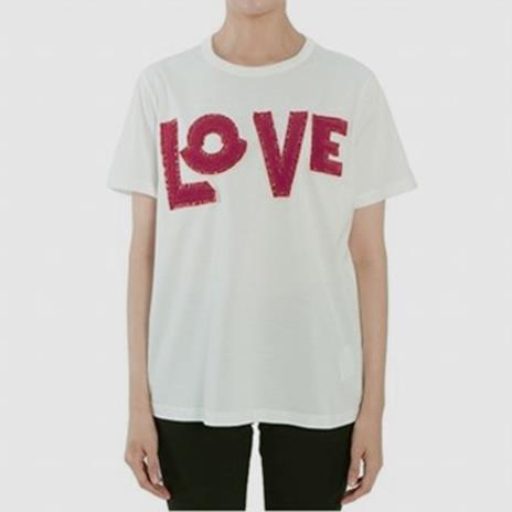  몽클레어 지니어스 러브 8059600 8390X 001 여자 반팔티셔츠 (468,000원)