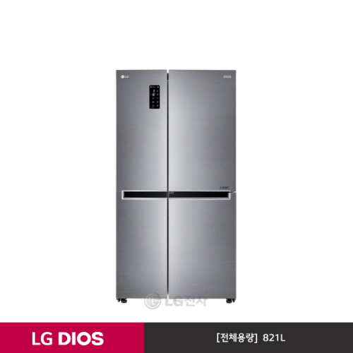 [세일] 신세계TV쇼핑LG DIOS 냉장고 양문형 매직스페이스 퓨어 S831S30 