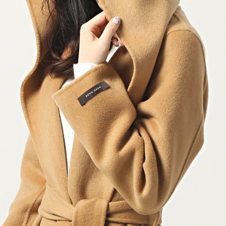   고트혼 울100 빅포켓 후드 핸드메이드코트 4color베이지 