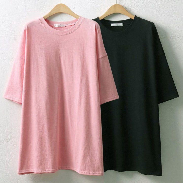  [SidMarket] 빅사이즈/소매/트임/박스/반팔/티/4992W904 (19,900원)