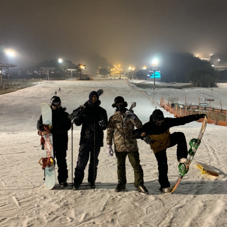 무주 덕유산 리조트스키장