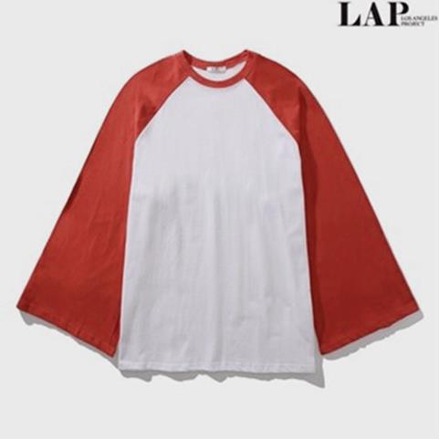[랩(LAP)]  베이직 래글런 배색 티셔츠 AG4CT947 (9,030원)