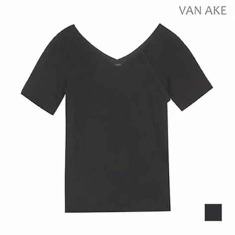  여성 V넥 솔리드 티셔츠_V78TSQ327Z (6,900원)