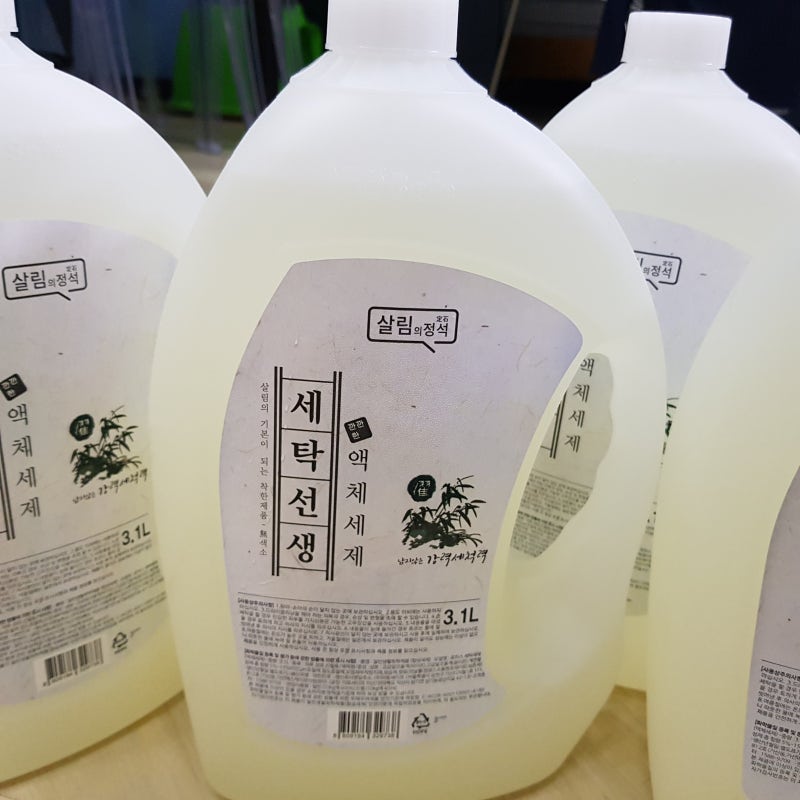 세탁선생 착한 유아용 세제 로 유명하죠? 강호동 이 광고하는 그거 맞습니다!