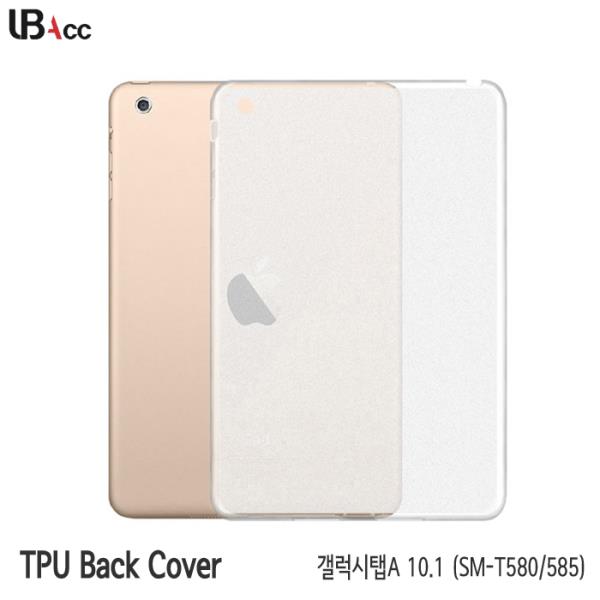   UBacc J04S갤럭시탭A 101 TPU 젤리 백커버 T580 T585 반투명 1 