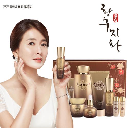  <1차 공동구매>코리아나 황후지화 프리미엄 한방 6종 세트+여행용 2종