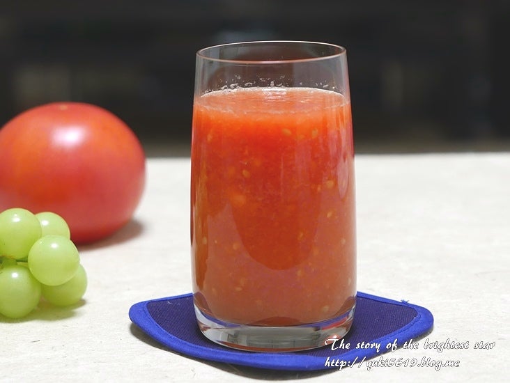 토마토쥬스만들기 다이어트 토마토쥬스만드는법 아침과일쥬스 건강쥬스 5