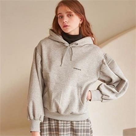 O94-CROP HOODIE GRAY (68,000원)