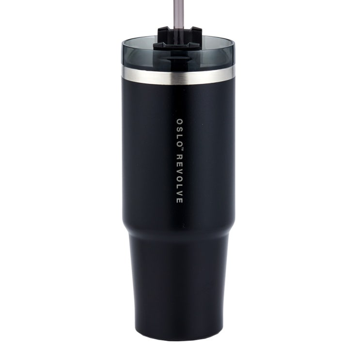   오슬로 리볼브 텀블러 블랙 900ml 