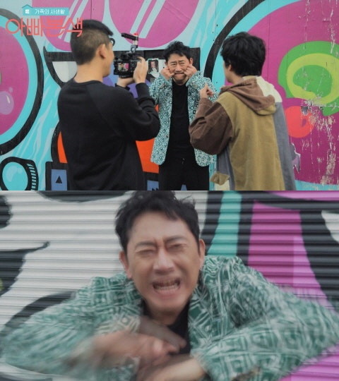 짤부자 전광렬, 래퍼로 변신한 뮤비 촬영에서 역대급 짤 추가! 신상 짤 대공개!