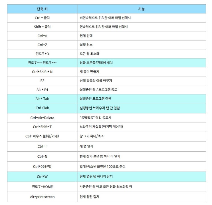 인터넷 단축키 모음으로 업무 효율 높이는 방법