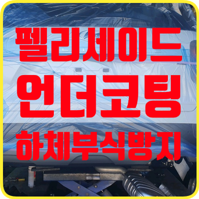 펠리세이드 언더코팅 겨울철 필수 아이템 입니다.