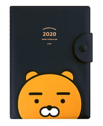  연말선물추천   아이콘스 카카오프렌즈 2020 스프링 다이어리   [25,220원]
