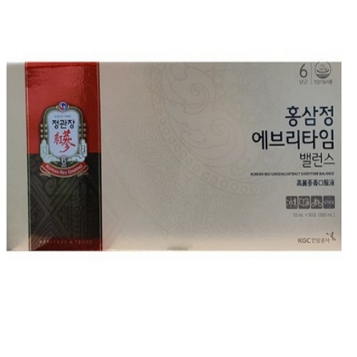   정관장 홍삼정 에브리 타임 90포 10ml 