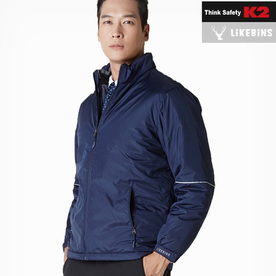   K2라이크빈 LB2F129 조끼탈착영 패딩점퍼 
