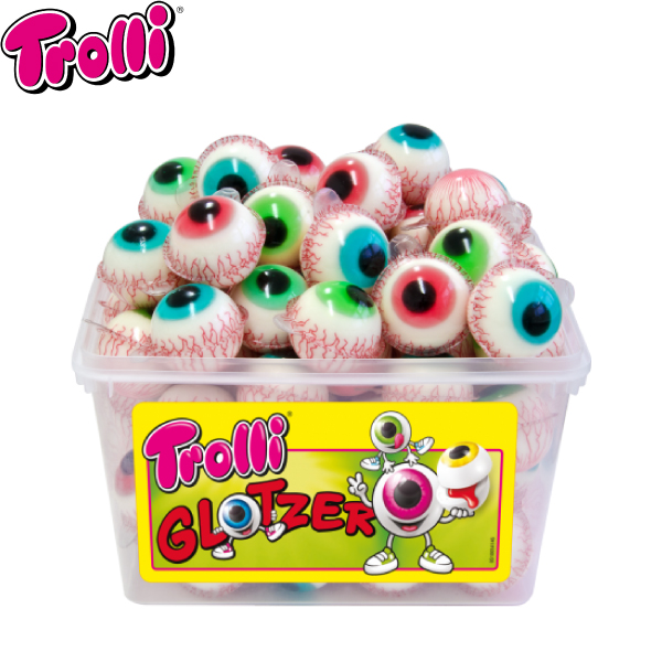   Trolli 트롤리 지구젤리 팝아이 60개입 눈알젤리 60개입 
