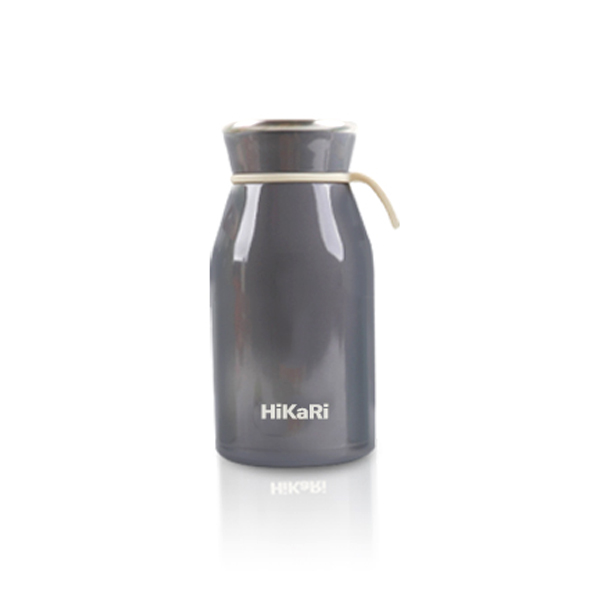   히카리 보온보냉 라떼 텀블러 그레이 350ml 