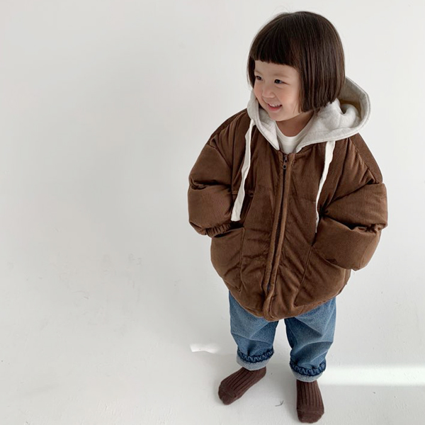   아동용 골덴통통 점퍼 