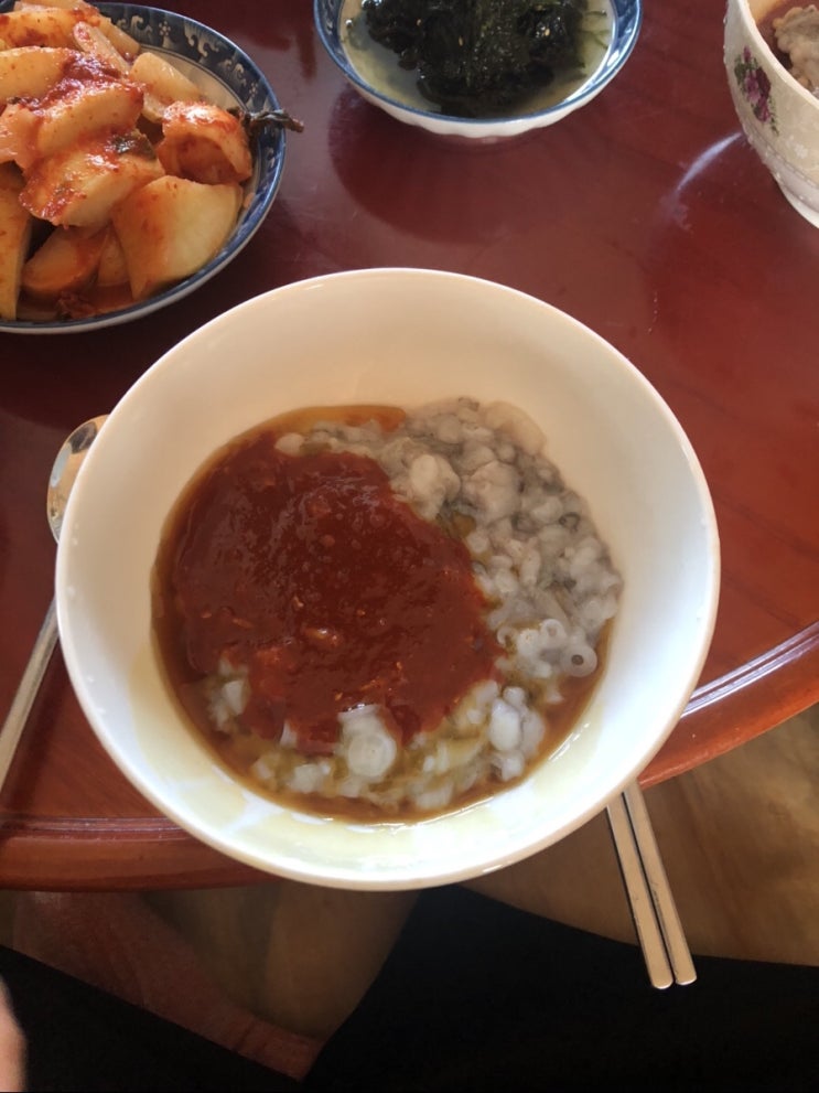  낙지탕탕이