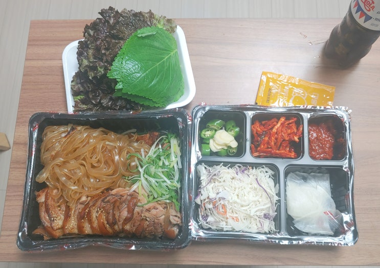  김포 배달 맛집 - 마왕족발 마왕통구이