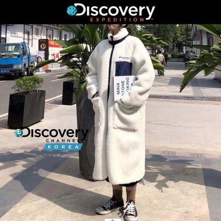   디스커버리 네모포켓 후리스점퍼  겨울신상 