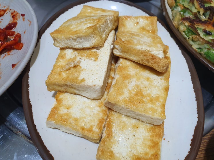  상당산성 상당집 두부 지짐과 비지장 그리고 막걸리