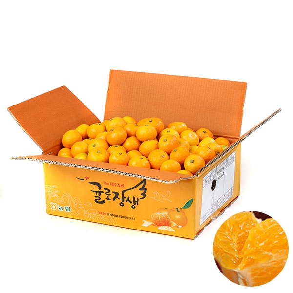   제주농협 귤로장생 첫수확 노지감귤 3kg 소과 2개구매시 7kg 1개 꿀달달 노지감귤 3kg 소과 2개구매시 7kg 