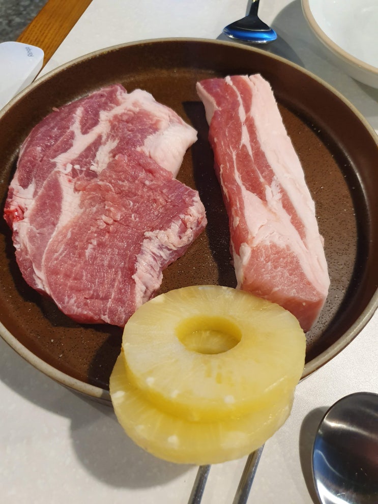 신도림 맛집 푸짐한 한끼 1등급 목살 + 삼겹 봉고기