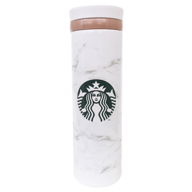  스타벅스STARBUCKS JNO 마블 화이트 보온병 500ml 