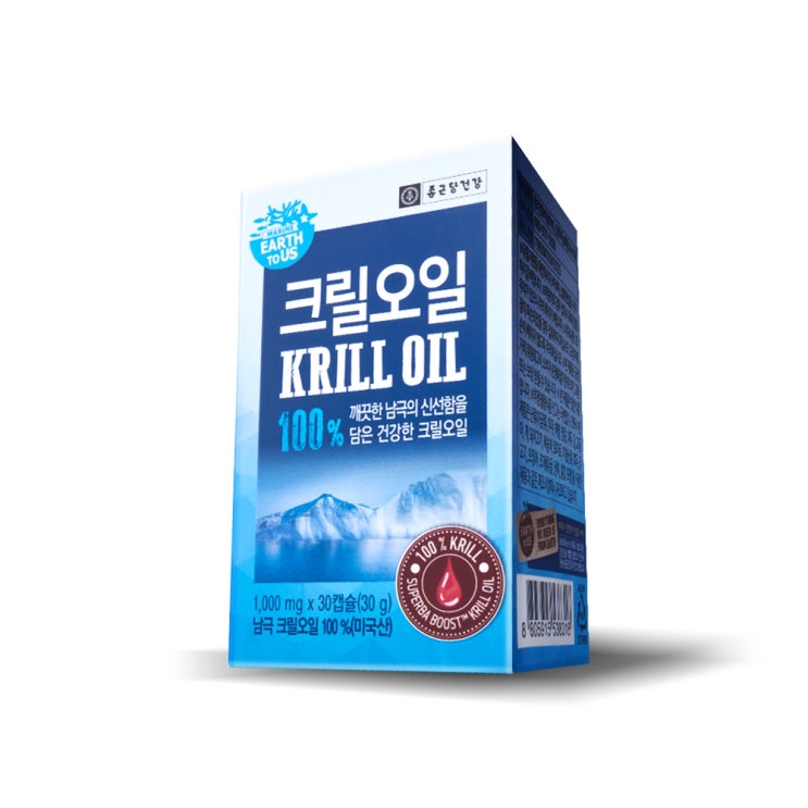   종근당건강 어스투어스 크릴오일 30g 1개 