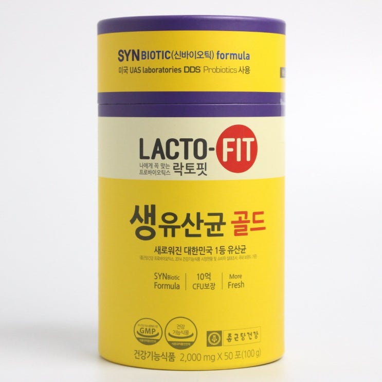   킴스클럽 종근당 락토핏 생유산균골드 2000mg50포 2000mg 1개 