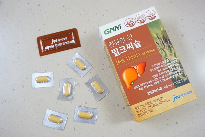 GNM자연의품격 조정석 밀크씨슬! 연말 잦은 술자리로 힘든 간 건강 챙겨요.