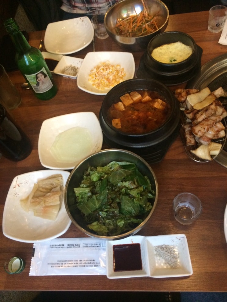 신부동 꽃삼겹 꽃목살 육즙통삼겹 맛집 삼육가 신부점 / 천안식후감