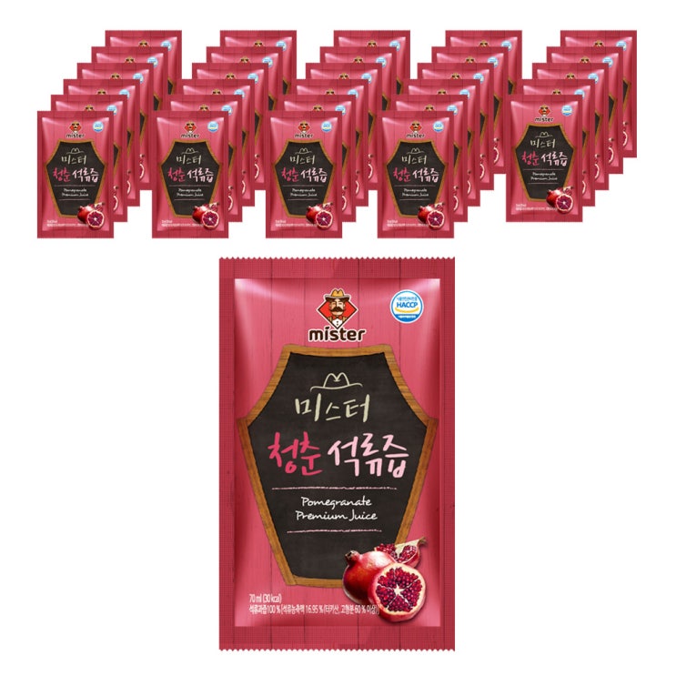   미스터 청춘 석류즙 70ml 30개 
