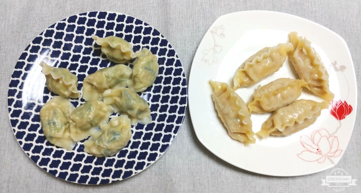  오뚜기 프리미엄 XO 물만두, 교자 새우&홍게살! 맛있어~