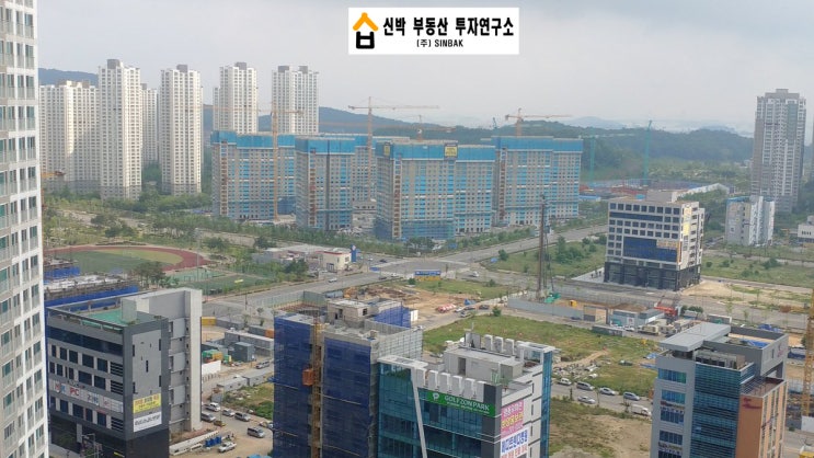  재개발,재건축,신규분양 신도시 개발호재로 활발