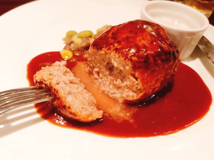  후쿠오카 함바그 맛집 '비스트로 오' 저절로 박수 나오는 맛