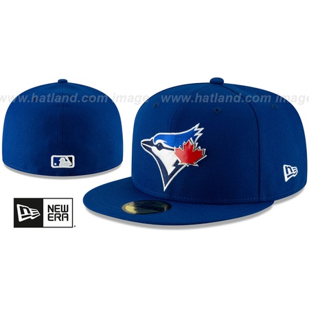   해외토론토 블루 제이스 METALNTHREAD Royal Fitted Hat by New Era PROD790020576무료배송 