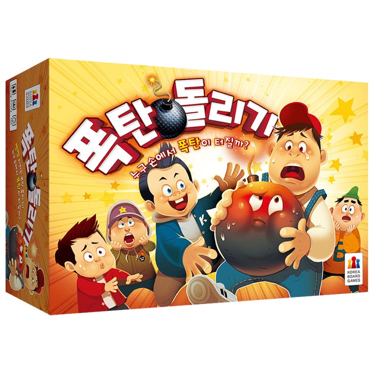   코리아보드게임즈 폭탄돌리기 단어연상게임 혼합 색상 
