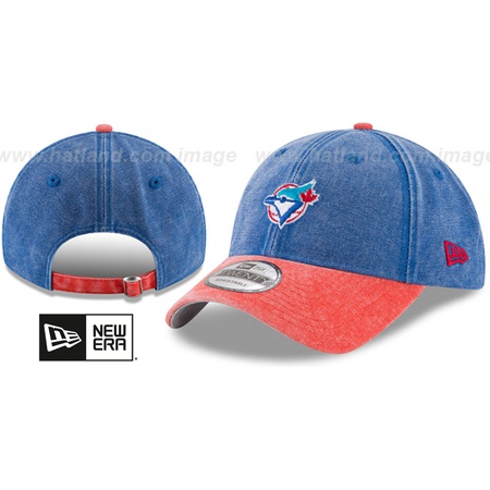   해외토론토 블루 제이스 GW COOP RUGGED CANVAS STRAPBACK RoyalRed Hat by New Era PROD790020 