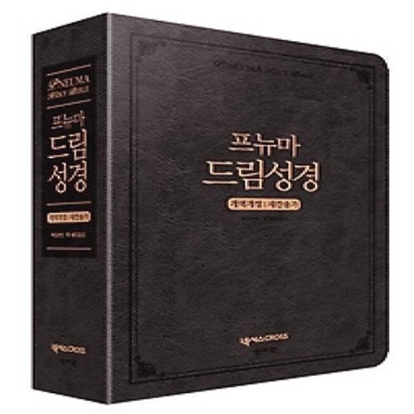 (개똥이네)  (새책) 개역개정 프뉴마 드림성경 (대/합본/색인/지퍼/블랙) (89,100원)