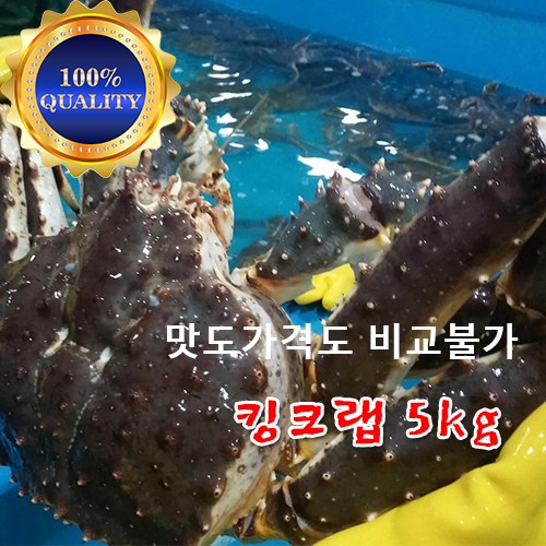   홍대킹 프리미엄 킹크랩 1box 5kg 