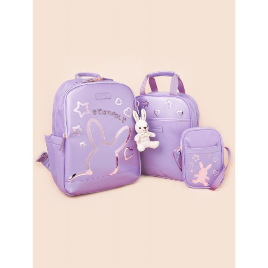   BEANPOLE KIDS 라이트 퍼플 러블리 빙키 책가방 3종 SET PS00115717V 