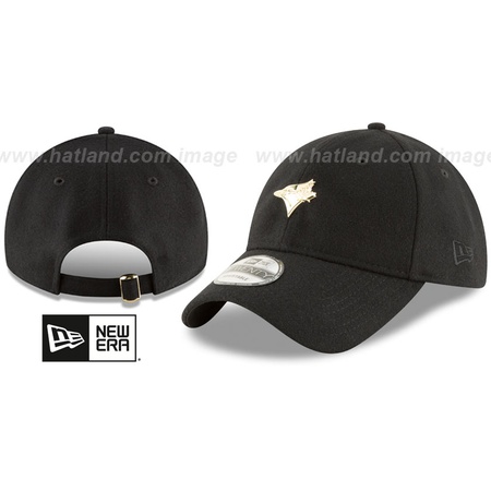  해외토론토 블루 제이스 MINI GOLD METALBADGE STRAPBACK Black Hat by New Era PROD790019321무 