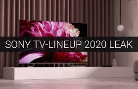2020 소니 티비 라인업 - 2020년형 sony tv line up 공개