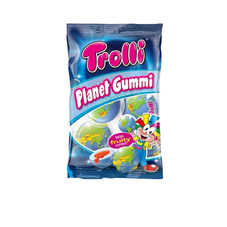   트롤리 Trolli 지구젤리 1봉지 75g 4개입 독일 직배송 내수품 1개 