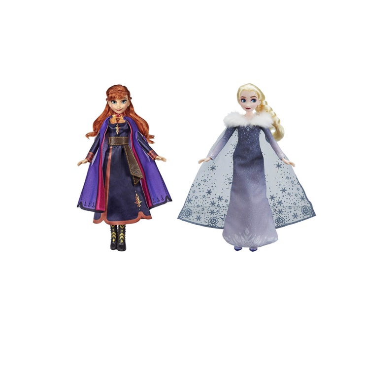  디즈니 겨울왕국2 패션돌 노래하는 엘사 안나 인형 