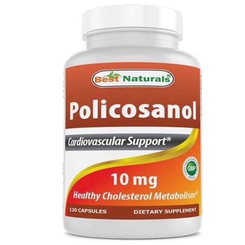   Best Naturals 미국직배송 폴리코사놀 10mg 120 캡슐 사탕수수추출물 정품 4병 