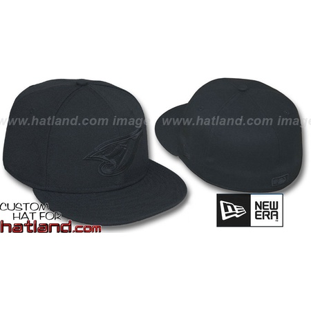  해외토론토 블루 제이스 BLACKOUT Fitted Hat by New Era PROD790005774무료배송 